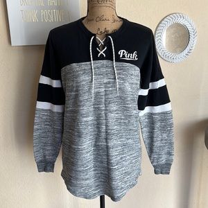 Victoria’s Secret PINK Varsity Crew Pullover XS